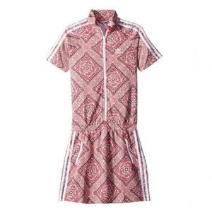 Adidas Originals Graphic Dress Size Medium Stained Glass Kaleidoscope Printed